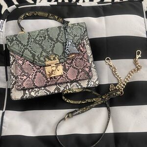 Aldo Multi Snake Print Purse/Crossbody